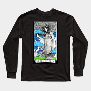 The Queen of Cups - The Tarot Restless Long Sleeve T-Shirt